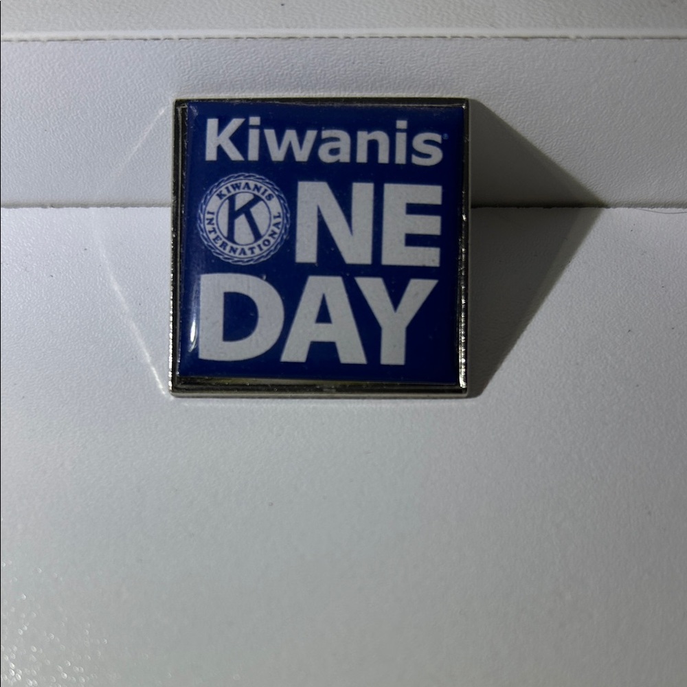 One Day Blue Pin